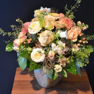Bouquet en saumon-abricot