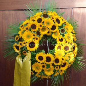 Sonnenblumen Kranz
