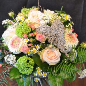 Bouquet de couleurs pastel