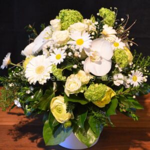 Saison Bouquet vert-blanc